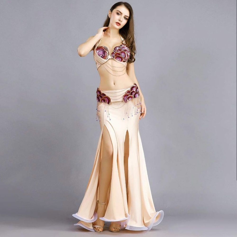 Belly Dancing Nude Dress